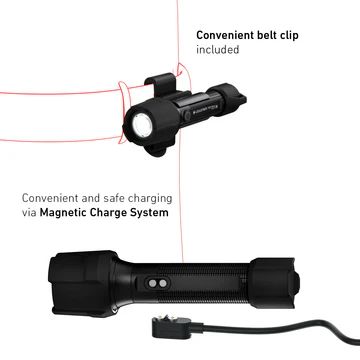Светодиодный ручной фонарь Ledlenser P5R Work аккумуляторный - фото Led Lenser (Лед Ленсер)