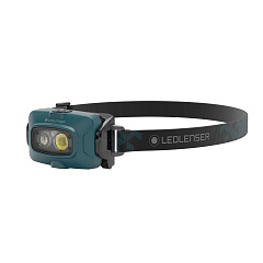 Светодиодный налобный фонарь Ledlenser HF4R Core аккумуляторный бирюзовый