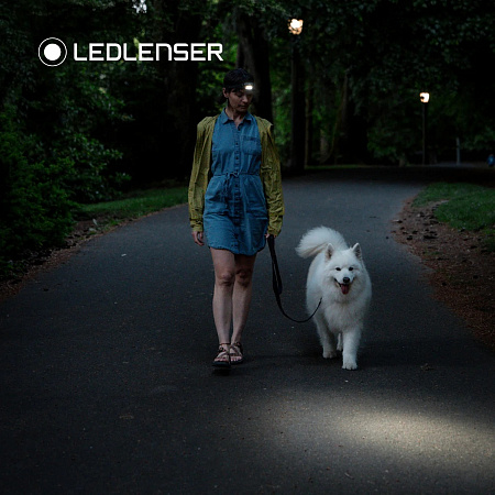 Светодиодный налобный фонарь Ledlenser HF4R Core аккумуляторный бирюзовый - фото Led Lenser (Лед Ленсер)