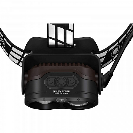 Светодиодный налобный фонарь Ledlenser H19R Signature аккумуляторный - фото Led Lenser (Лед Ленсер)
