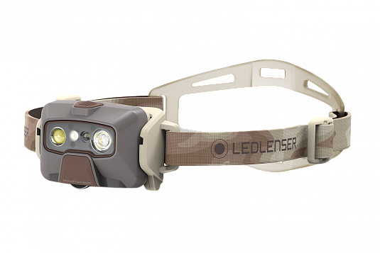 Светодиодный налобный фонарь Ledlenser HF6R Signature аккумуляторный камуфляж - фото Led Lenser (Лед Ленсер)