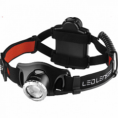 Светодиодный налобный фонарь Ledlenser H7R.2 аккумуляторный/батарейки