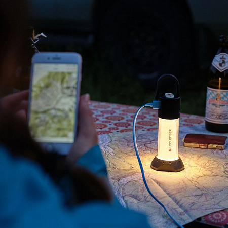 Светодиодный кемпинговый фонарь Ledlenser ML6 Connect WL аккумуляторный - фото Led Lenser (Лед Ленсер)