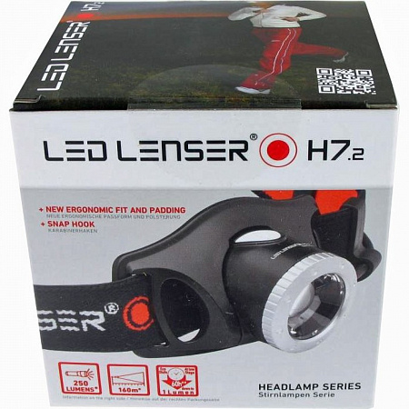 Светодиодный налобный фонарь Ledlenser H7.2 - фото Led Lenser (Лед Ленсер)