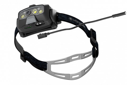 Светодиодный налобный фонарь Ledlenser HF8R Core аккумуляторный черный - фото Led Lenser (Лед Ленсер)