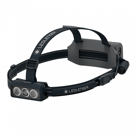 Светодиодный налобный фонарь Ledlenser NEO9R аккумуляторный для бега черный - фото Led Lenser (Лед Ленсер)