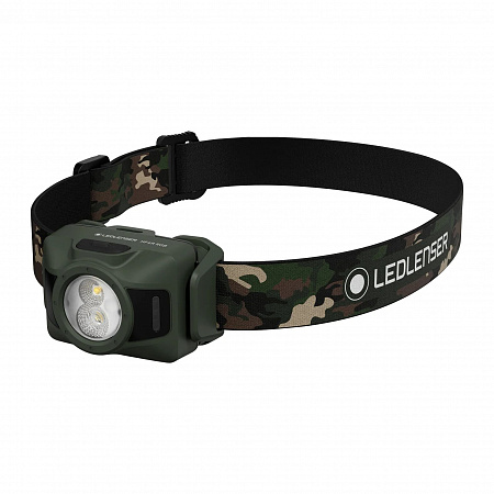 Светодиодный налобный фонарь Ledlenser HF4R RGB камуфляж - фото Led Lenser (Лед Ленсер)