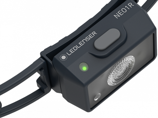 Светодиодный налобный фонарь Ledlenser NEO1R для бега черный - фото Led Lenser (Лед Ленсер)