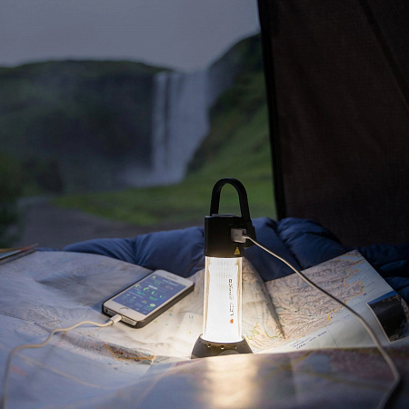 Светодиодный кемпинговый фонарь Ledlenser ML6 PowerBank аккумуляторный - фото Led Lenser (Лед Ленсер)
