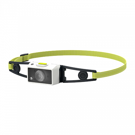 Светодиодный налобный фонарь Ledlenser NEO1R для бега лайм - фото Led Lenser (Лед Ленсер)