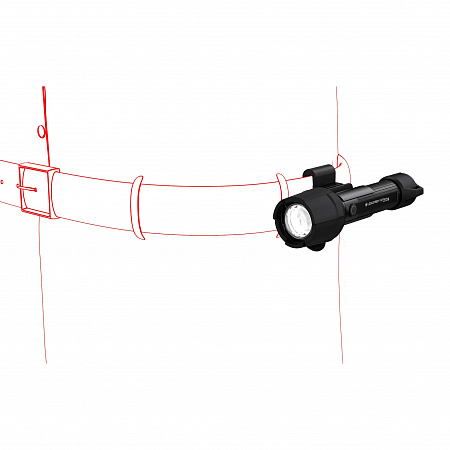 Светодиодный ручной фонарь Ledlenser P6R Work аккумуляторный - фото Led Lenser (Лед Ленсер)