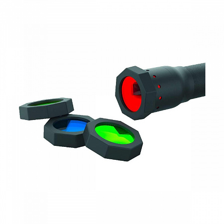 Набор цветных фильтров Ledlenser 37 mm для H14.2 и H14R.2 - фото Led Lenser (Лед Ленсер)