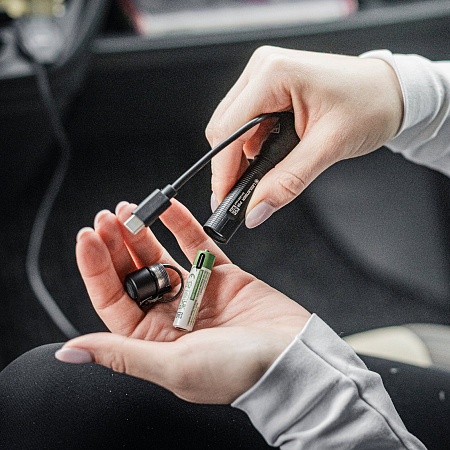 Cветодиодный ручной фонарь Ledlenser P3R New аккумуляторный/батарейки - фото Led Lenser (Лед Ленсер)