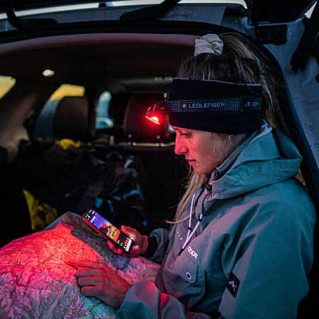 Светодиодный налобный фонарь Ledlenser MH11 аккумуляторный черный - фото Led Lenser (Лед Ленсер)