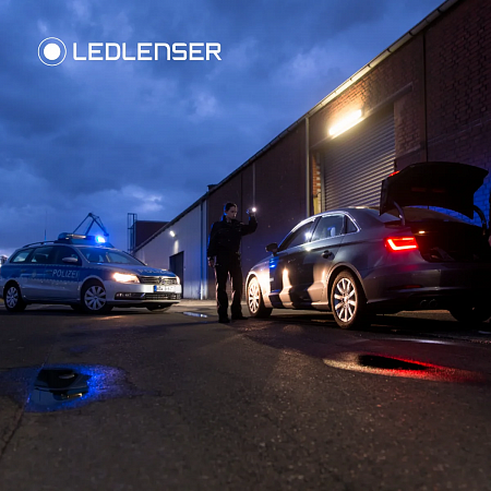Светодиодный лазерный ручной фонарь Ledlenser P9R Core LEP аккумуляторный - фото Led Lenser (Лед Ленсер)