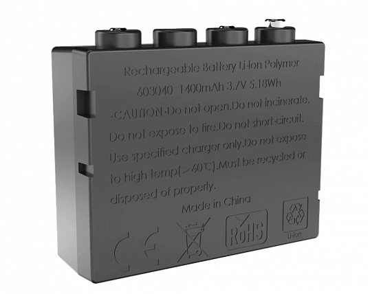 Аккумулятор литий-ионный Ledlenser 1400 мАч для налобных фонарей H7 SE, H7R SE, H7R и H7R.2 - фото Led Lenser (Лед Ленсер)