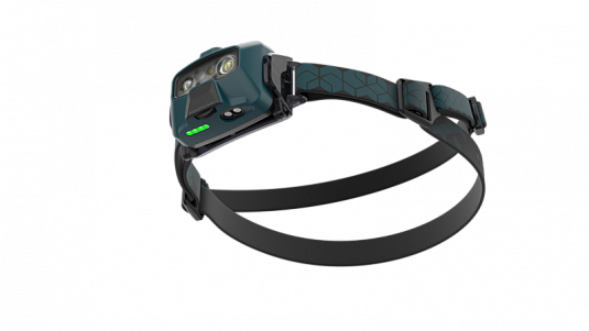 Светодиодный налобный фонарь Ledlenser HF6R Core аккумуляторный бирюзовый - фото Led Lenser (Лед Ленсер)