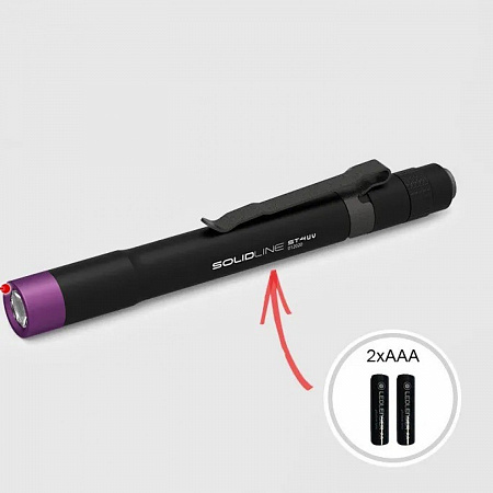 Фонарь Ledlenser Solidline ST4 UV - фото Led Lenser (Лед Ленсер)