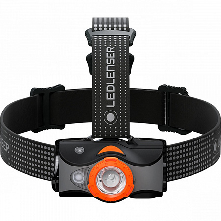 Светодиодный налобный фонарь Ledlenser MH11 аккумуляторный черно-оранжевый - фото Led Lenser (Лед Ленсер)