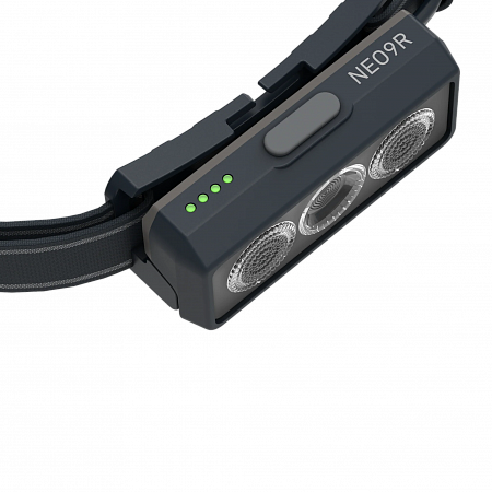 Светодиодный налобный фонарь Ledlenser NEO9R аккумуляторный для бега черный - фото Led Lenser (Лед Ленсер)