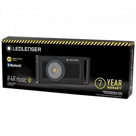 Cветодиодный фонарь прожектор Ledlenser iF4R Music аккумуляторный - фото Led Lenser (Лед Ленсер)