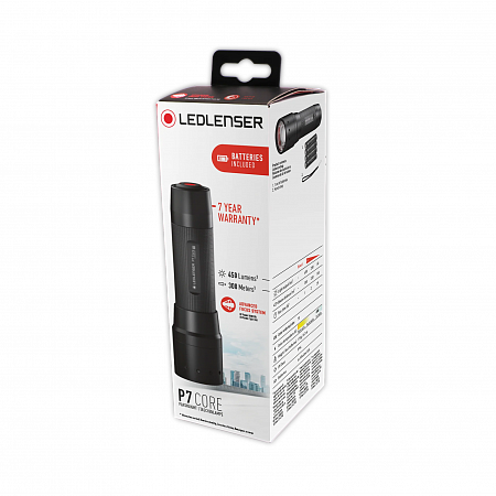 Светодиодный фонарь Ledlenser P7 Core - фото Led Lenser (Лед Ленсер)