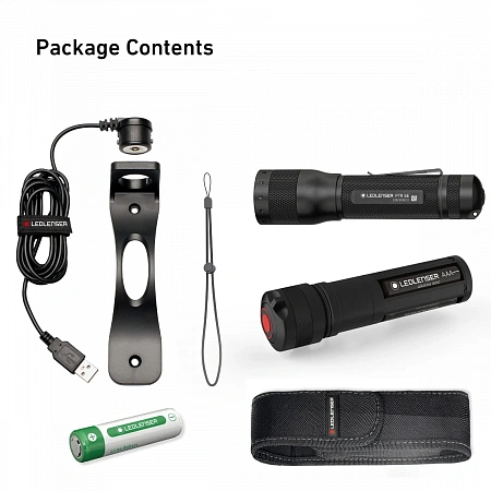 Светодиодный фонарь Ledlenser P7R SE аккумуляторный - фото Led Lenser (Лед Ленсер)