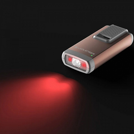 Светодиодный фонарь Ledlenser K6R серебристо-розовый - фото Led Lenser (Лед Ленсер)