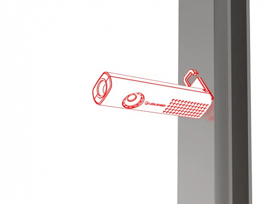 Рабочий аккумуляторный фонарь Ledlenser W5R Work с магнитом - фото Led Lenser (Лед Ленсер)