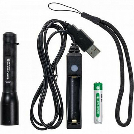 Cветодиодный ручной фонарь Ledlenser P3R аккумуляторный - фото Led Lenser (Лед Ленсер)