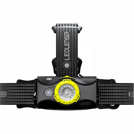 Светодиодный налобный фонарь Ledlenser MH7 аккумуляторный черно-желтый - фото Led Lenser (Лед Ленсер)