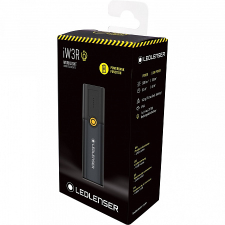 PowerBank со светодиодным фонарем Ledlenser iW3R - фото Led Lenser (Лед Ленсер)