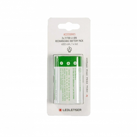 Аккумулятор литий-ионный Ledlenser 2х21700 (4800 мАч) - фото Led Lenser (Лед Ленсер)