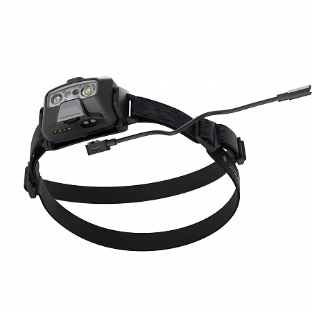 Светодиодный налобный фонарь Ledlenser HF6R Core аккумуляторный черный - фото Led Lenser (Лед Ленсер)