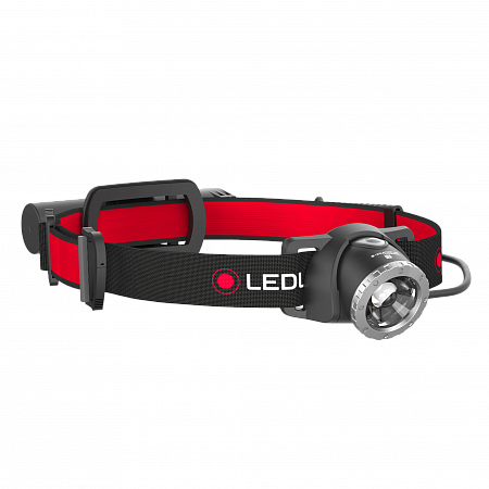 Светодиодный налобный фонарь Ledlenser H8R New аккумуляторный (в комплекте 2 светофильтра) - фото Led Lenser (Лед Ленсер)