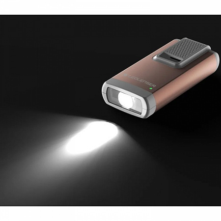 Светодиодный фонарь Ledlenser K6R серебристо-розовый - фото Led Lenser (Лед Ленсер)
