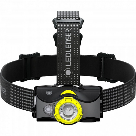 Светодиодный налобный фонарь Ledlenser MH7 аккумуляторный черно-желтый - фото Led Lenser (Лед Ленсер)