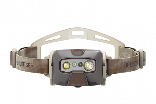 Светодиодный налобный фонарь Ledlenser HF6R Signature аккумуляторный камуфляж - фото Led Lenser (Лед Ленсер)