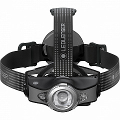 Светодиодный налобный фонарь Ledlenser MH11 аккумуляторный черный