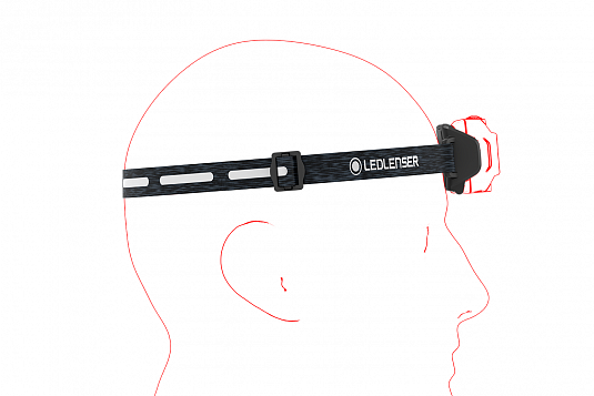 Светодиодный налобный фонарь Ledlenser HF4R Signature аккумуляторный черный - фото Led Lenser (Лед Ленсер)