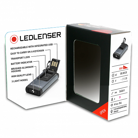 Светодиодный фонарь Ledlenser K4R аккумуляторный - фото Led Lenser (Лед Ленсер)