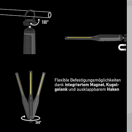 Рабочий аккумуляторный фонарь Ledlenser Solidline SW5R - фото Led Lenser (Лед Ленсер)