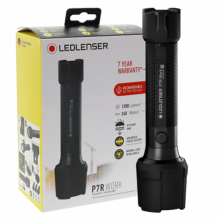 Светодиодный ручной фонарь Ledlenser P7R Work - фото Led Lenser (Лед Ленсер)