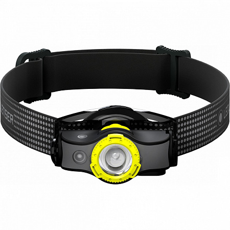 Светодиодный налобный фонарь Ledlenser MH5 аккумуляторный черно-желтый - фото Led Lenser (Лед Ленсер)