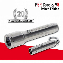 Светодиодный ручной фонарь Ledlenser P5R СORE & V8