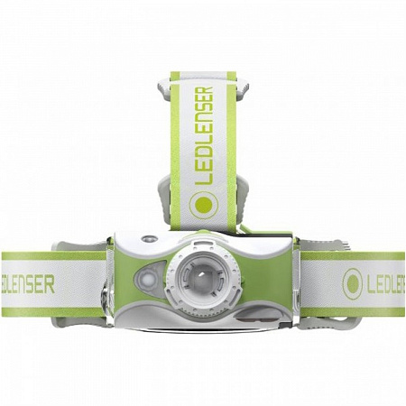Светодиодный налобный фонарь Ledlenser MH7 аккумуляторный зелено-белый - фото Led Lenser (Лед Ленсер)