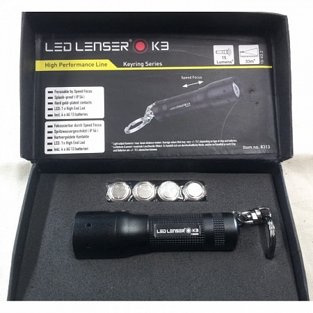 Брелок для ключей Ledlenser K3 - фото Led Lenser (Лед Ленсер)