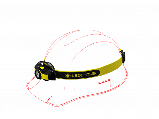 Светодиодный налобный фонарь Ledlenser iH5R аккумуляторный - фото Led Lenser (Лед Ленсер)