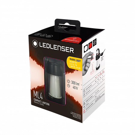 Светодиодный кемпинговый фонарь Ledlenser ML4 Warm Light аккумуляторный - фото Led Lenser (Лед Ленсер)