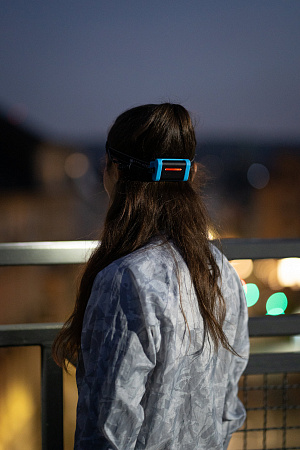 Светодиодный налобный фонарь Ledlenser NEO3 для бега синий - фото Led Lenser (Лед Ленсер)